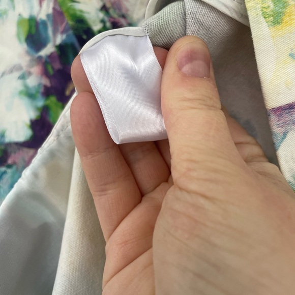 Worth Women’s Painting Themed Cotton Stretch Blazer Size 6 - Picture 6 of 6